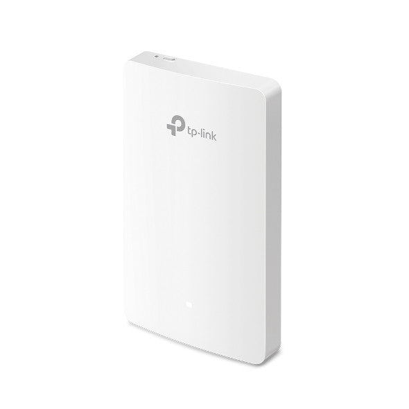 TP-Link AC1200 Wall Plate Access Point, 867Mbps (5GHz) + 300Mbps (2.4GHz), 4 Gigabit Ports, 802.3at/af PoE with PoE passthrough, TP-EAP235-W