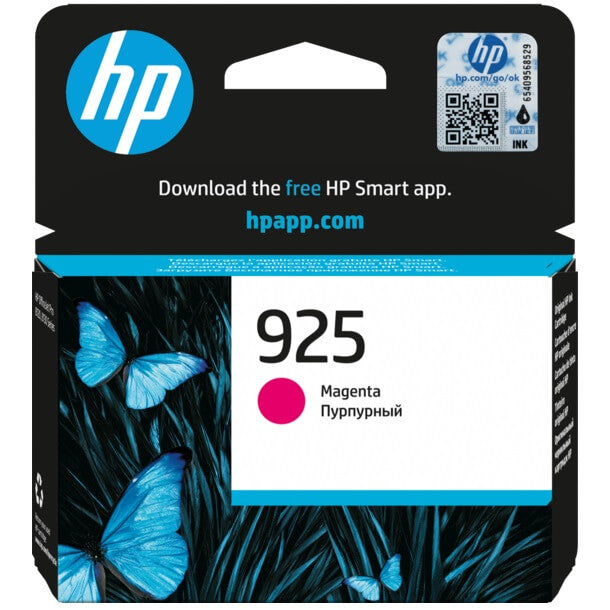 Hp 925 Magenta Original Ink Cartridge 4K0V7Pe