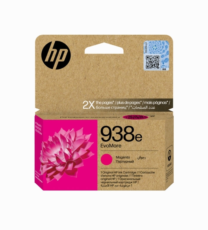 Hp 938E Evomore Magenta Original Ink Cartridge 4S6Y0Pe