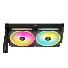 Load image into Gallery viewer, Corsair iCUE Link H115i RGB Liquid CPU Cooler - QX140 RGB Fans - 280mm Radiator - Fits Intel LGA 1700; AMD AM5 - Hub included
