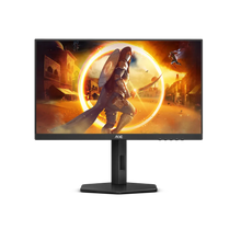 Load image into Gallery viewer, AOC 24G4E Gaming Monitor|23.8 inch|IPS FHD 1920x1080 180hz|1ms|HDMI DP|VESA|300 nits |Adaptive Sync
