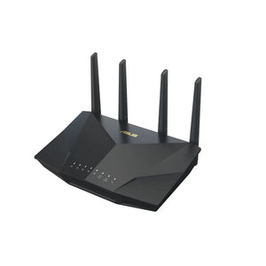 Asus RT-AX5400 Dual-band (2.4GHz / 5GHz) WiFi 6 (802.11ax) Extendable Router; built-in VPN; AiMesh-Compatible, 4× Ethernet LAN (RJ-45) ports, USB Port