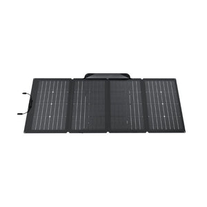 EcoFlow 220W Bi-Facial Portable Solar Panel - High Efficiency Solar Panel for Outdoor Activities and Emergency Power Supply - Lightweight and Durable