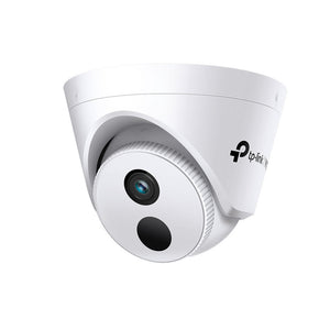 TP-Link VIGI 3MP Turret IP Network Camera, 2.8 mm Fixed Lens, H.265+, PoE/12V DC, Smart Detection, SmartVid, IP67, ONVIF, Remote Monitoring