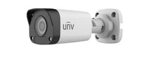 Load image into Gallery viewer, UNV Ultra H.265 A 2MP Mini Fixed Bullet Camera (Plastic) Now support up to 30 FPS, Uniview No Analytics, PoE, IR 30m, 4.00mm lens, IP67, Motion Detect
