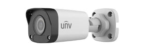 UNV Ultra H.265 A 2MP Mini Fixed Bullet Camera (Plastic) Now support up to 30 FPS, Uniview No Analytics, PoE, IR 30m, 4.00mm lens, IP67, Motion Detect