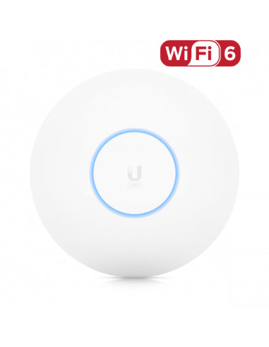 Ubiquiti UniFi WiFi 6 U6 Long-Range Access Point, No PoE Injector included, Indoor and Semi-outdoor Access Point - Powered with 802.3at PoE, UAP-U6-LR