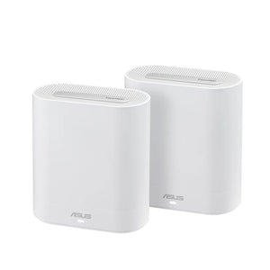 Asus ExpertWiFi EBM68(2PK) – Expert Wifi, White, Internal, Mesh router, Power, Tri-band (2.4 GHz / 5 GHz / 5 GHz), Wi-Fi 6 (802.11ax) AX7800 Tri-Band