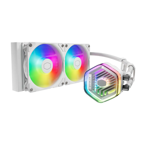 Cooler Master MasterLiquid 240 ATMOS White AIO Liquid Cooler White