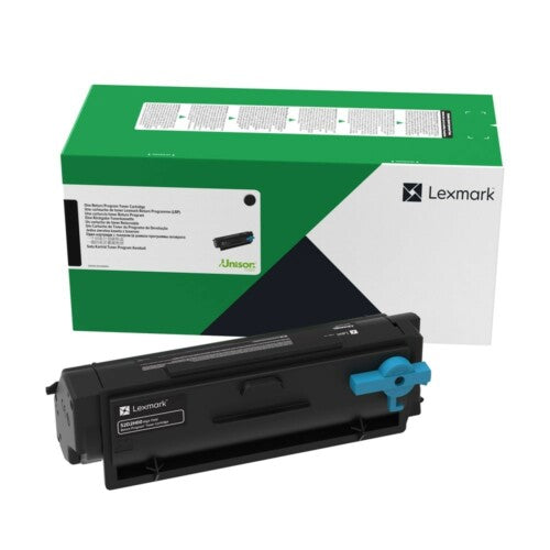Lexmark 55B5000 Return Program Toner Cartridge, Black & White Laser Printer, Page Yield: 3000 Pages