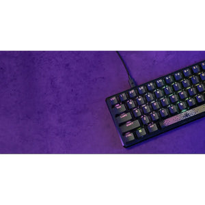 Corsair K65 Pro Mini RGB 65% Optical-Mechanical Gaming Keyboard, Corsair OPX switches, QWERTY, N-key rollover, RGB LED, 67 Keys, Product colour: Black