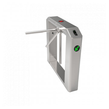 ZKTeco - Tripod turnstile with Inbio 260 controller and 2x F12 readers, Controller based, indoor use, 220V, 25-48 passage per Minute, AC220V supplied