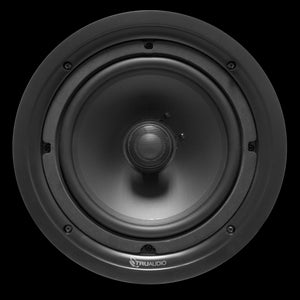 TruAudio 8-inch In-Ceiling Frameless Speaker, Poly Woofer - PP-8