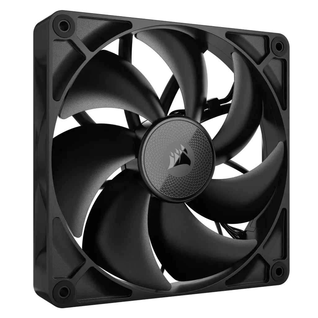 CORSAIR RX Series, iCUE LINK RX140, 140mm Fan, Single Pack, Fan diameter: 14 cm, 1700 RPM Rotational, Maximum airflow 95.7 cfm, Product colour: Black