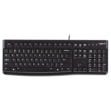 Load image into Gallery viewer, Logitech K120 Corded Keyboard - LOGI Keyboard plug and play USB connection spill resistance - 920-002508
