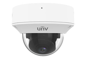 UNV Ultra H 265 P1 8MP WDR & LightHunter VF Motorised Deep Learning Dome Camera, Uniview Smart Analytics, 12V DC, PoE, IR 40m, 2.8-12mm, IP 67, IK10