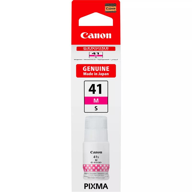 Canon Gi-41S Ink Bottle (Magenta) Compatible With Canon-Ink-Gi-41S M-G1420/ G2420/ G2430/ G2470/ G3420/ G3430/ G3470 - Yield Of 4,400 Pages