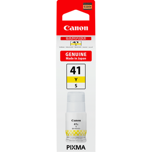 Canon Gi-41S Ink Bottle (Yellow) Compatible With Y-G1420/ G2420/ G2430/ G2470/ G3420/ G3430/ G3470 - Page Yield 4,400 Pages 5876C001Aa