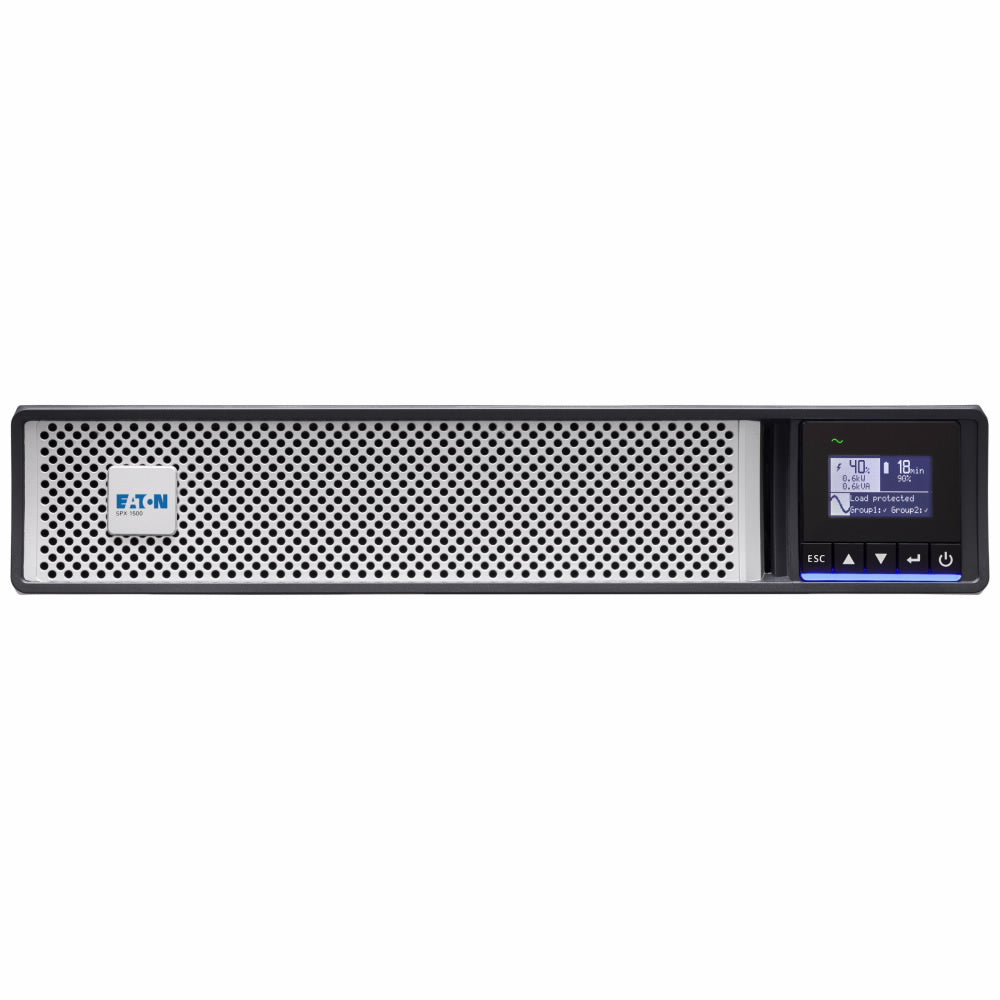 Eaton 5PX 1500I Rt2U Gen2 UPS, 1500 VA, 1500 W, Input: C14, Output: (8) C13, Rack/tower UPS, 2U 5PX1500IRT2UG2