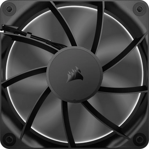 CORSAIR RS120 120mm PWM Fans Triple Pack, 2100 RPM, Noise level (low speed): 10 dB, Noise level (high speed): 36 dB, Maximum airflow: 72.8 cfm