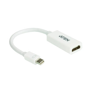 ATEN VC980 Mini DisplayPort to HD Audio/Video Adapter, Width 21 mm, Depth 190 mm, Quantity per pack 1 pc(s), 30 g, Supports VGA, SVGA, XGA, SXGA, UXGA
