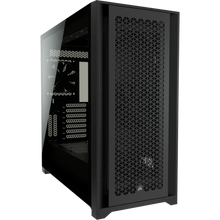 Load image into Gallery viewer, Corsair 5000D Airflow Tempered Glass Mid-Tower PC CASE; Black - 4x3.5&#39;&#39;; 2x2.5&#39;&#39;; Up to 360mm Liquid Coolers - ATX Chassis
