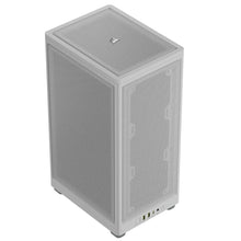 Load image into Gallery viewer, Corsair 2000D Airflow ITX-Tower PC CASE; White; Slim fans/SF PSU only, Width: 200 mm, Depth: 271 mm, Height: 458 mm
