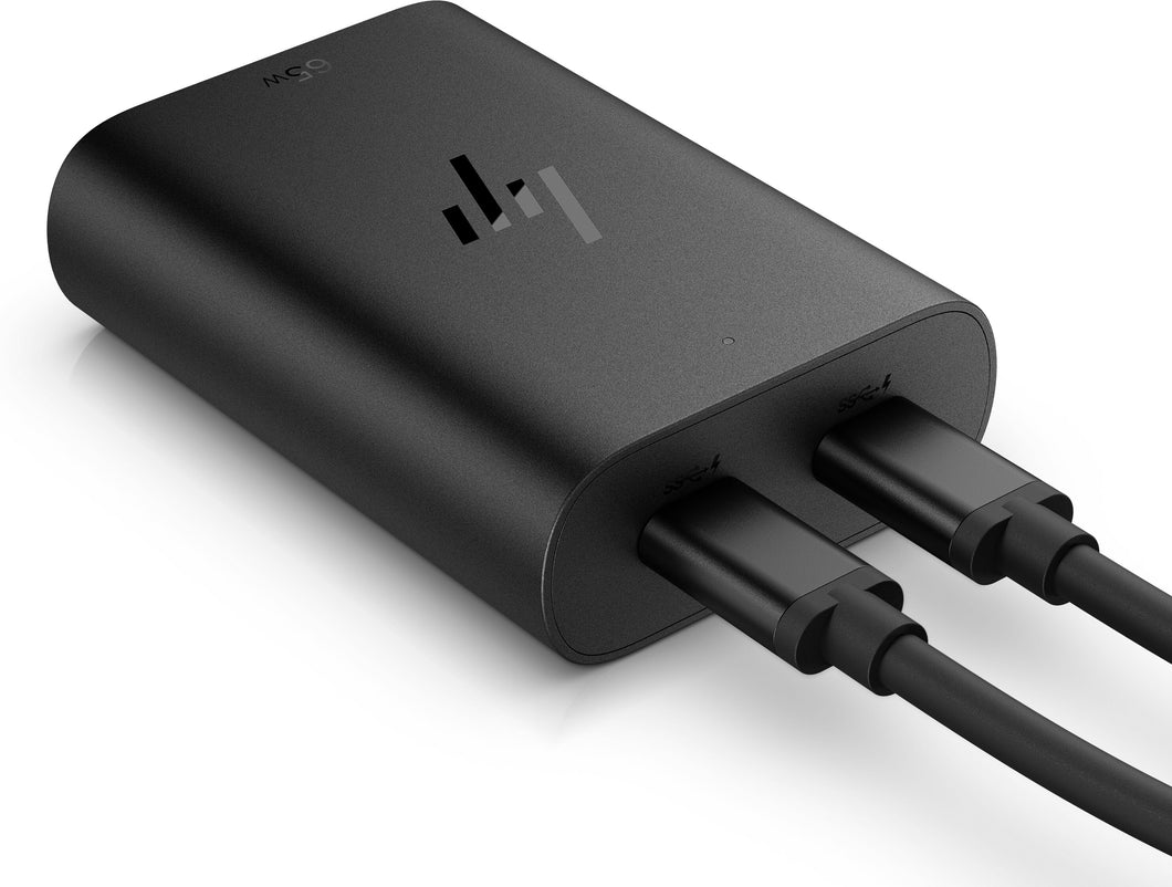 Hp 65W Gan Usb-C Laptop Power Adapter And Charger 600Q8Ut