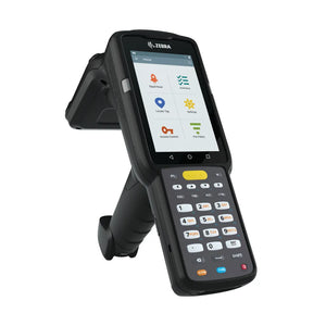 Zebra MC333x Barcode reader Android Key/Touch RFID Circular Antenna Mobile Computer SD660 platform, Internal memory: 4 GB, Flash memory: 32 GB, SDHC