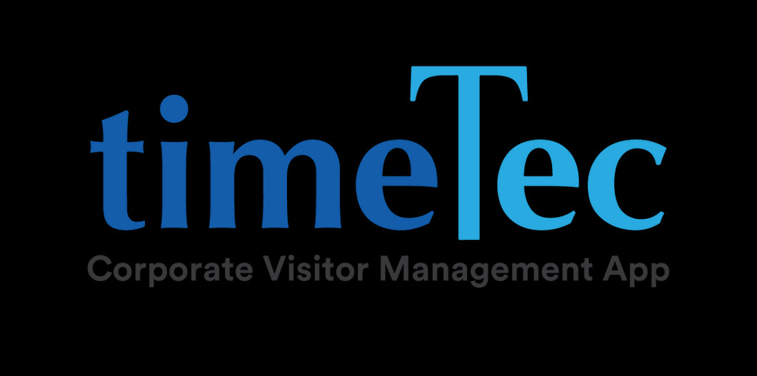 TimeTec - VMS Company Cloud Based Visitor Management (Monthly), Integrates with BioSecurity or Stand alone management, Monthly Software, Per company