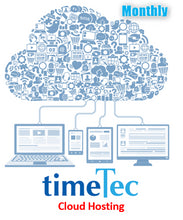 Load image into Gallery viewer, TimeTec Cloud Hosting and Storage for Visitor Management (Monthly), 1 License Per BioSecurity, Needs ZK-BS-AC-P10 (BioSecurity Software Cloud Storage)
