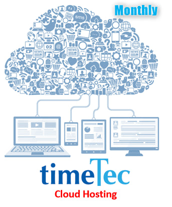 TimeTec Cloud Hosting and Storage for Visitor Management (Monthly), 1 License Per BioSecurity, Needs ZK-BS-AC-P10 (BioSecurity Software Cloud Storage)