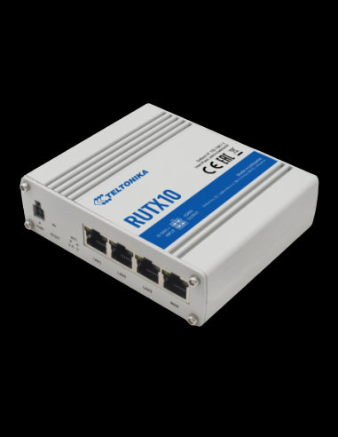 Teltonika Industrial Ethernet Router with Quad-Core CPU, 802.11ac Wave2 Wi-Fi and Bluetooth LE, 1x Gbe WAN, 3x Gbe LAN, 717MHz Quad-Core ARM Cortex