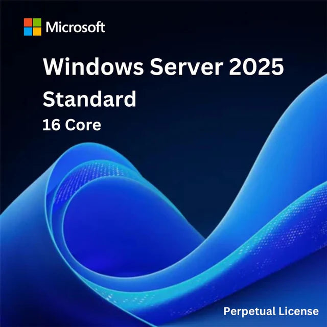Dell Windows Server 2025 Standard Edition Add License 16Core Customer Kit 634-Cvfq