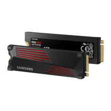 Load image into Gallery viewer, Samsung MZ-V9P4T0CW 990 Pro 4 TB NVMe SSD W/Heatsink, Read Speed up to 7450 Mb/s; Write Speed up to 6900 Mb/s, Component for PC/Game console
