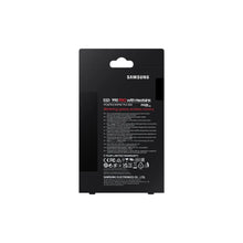 Load image into Gallery viewer, Samsung MZ-V9P4T0CW 990 Pro 4 TB NVMe SSD W/Heatsink, Read Speed up to 7450 Mb/s; Write Speed up to 6900 Mb/s, Component for PC/Game console
