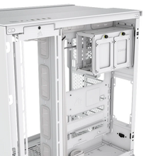 Load image into Gallery viewer, CORSAIR 6500X Mid-Tower Dual Chamber PC CASE, Tempered Glass, Compatible with reverse connector motherboards, Supports BTF, White
