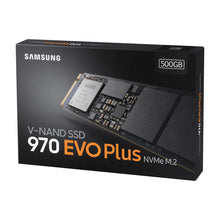 Load image into Gallery viewer, Samsung MZ-V7S500BW 970 EVO Plus 500GB NVMe SSD, Read Speed up to 3500 MB/s; Write Speed up to 3200 MB/s 300 TBW; 1.5 M Hr MTBF, Component for PC
