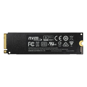 Samsung MZ-V7S500BW 970 EVO Plus 500GB NVMe SSD, Read Speed up to 3500 MB/s; Write Speed up to 3200 MB/s 300 TBW; 1.5 M Hr MTBF, Component for PC