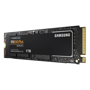 Samsung MZ-V7S250BW 970 EVO Plus 250GB NVMe SSD - Read Speed up to 3500 MB/s; Write Speed up to 2300 MB/s; 150 TBW; 1.5 M HR MTBF, PCI Express 3.0