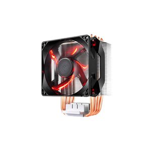 Cooler Master Hyper H410R RGB CPU Air Cooler, Width: 83.4 mm, Depth: 102 mm, Height: 136 mm, Product colour: Black, Metallic