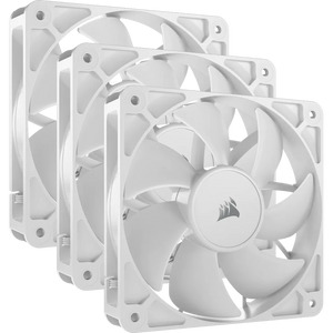 CORSAIR RS120 120mm PWM Fans Triple Pack – White