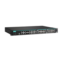 Load image into Gallery viewer, MOXA 4*4G Port Gigabit Modular Managed Ethernet switch, 8*10/100BaseT(X) ports 4*10/100/1000BaseT(X) or 100/1000BaseSFP combo, 2*PoE
