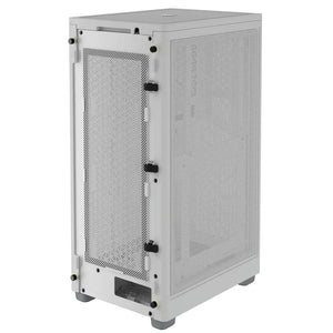 Corsair 2000D Airflow ITX-Tower PC CASE; White; Slim fans/SF PSU only, Width: 200 mm, Depth: 271 mm, Height: 458 mm