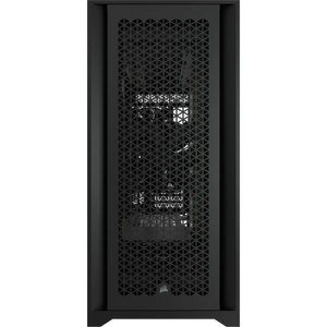 Corsair 5000D Airflow Tempered Glass Mid-Tower PC CASE; Black - 4x3.5''; 2x2.5''; Up to 360mm Liquid Coolers - ATX Chassis