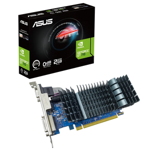 ASUS Graphics Card/NVIDIA/PCIe2.0/2GB GDDR5/1xHDMI/1xD-Sub/1xDVI/300w/ 17x6.9x3.9cm