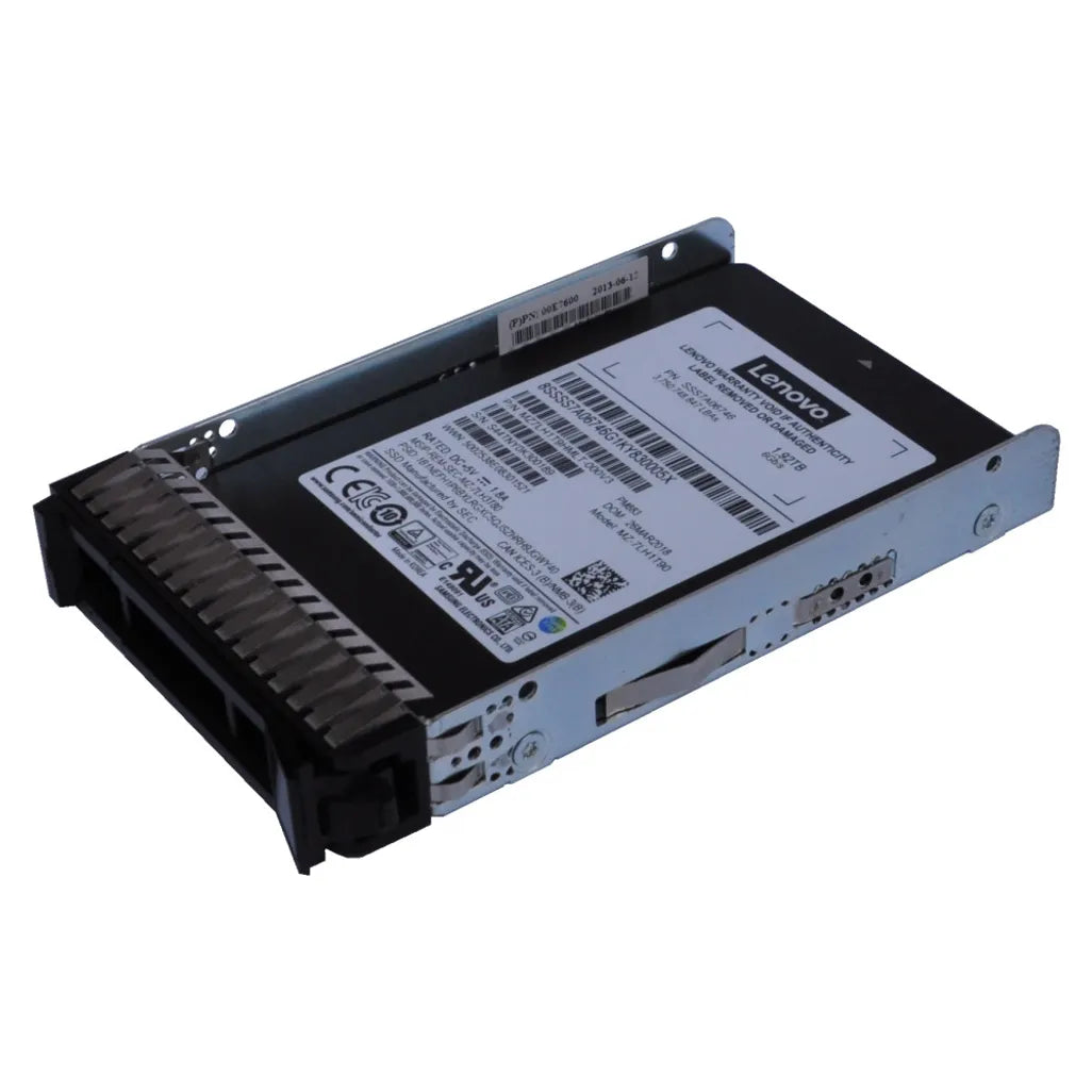 Lenovo DCG 4XB7A17177 Thinksys HDD HS SSD LFF SATA 480GB 6G Intel PM883, Component for Server/workstation, Serial ATA III interface