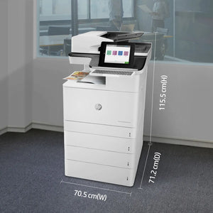 HP LaserJet Enterprise 700 Colour MFP M776Z Print, Copy, Scan, fax, Digital Send, Usb Access, 5-20 Users, Print Up To 46 Ppm Black/46 Ppm Color 3WT91A