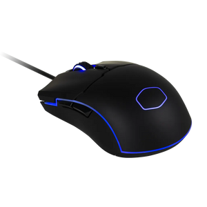 Cooler Master Peripherals CM110 Gaming Mouse, 6000 DPI, Illumination colour: Blue, Green, Red, Wired, 6 buttons, Product colour: Black