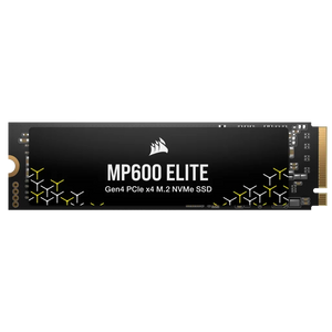 Corsair MP600 ELITE 1TB Gen4 PCIe x4 NVMe M.2 SSD (no heatsink), Component for PC, PCI Express 4.0, 3D TLC